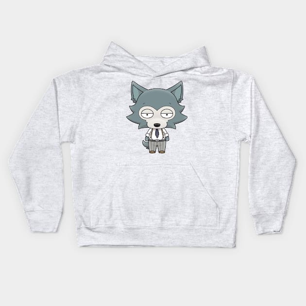 Beastars Legoshi Chibi Kids Hoodie by RONSHOP